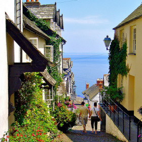 Clovelly High Street